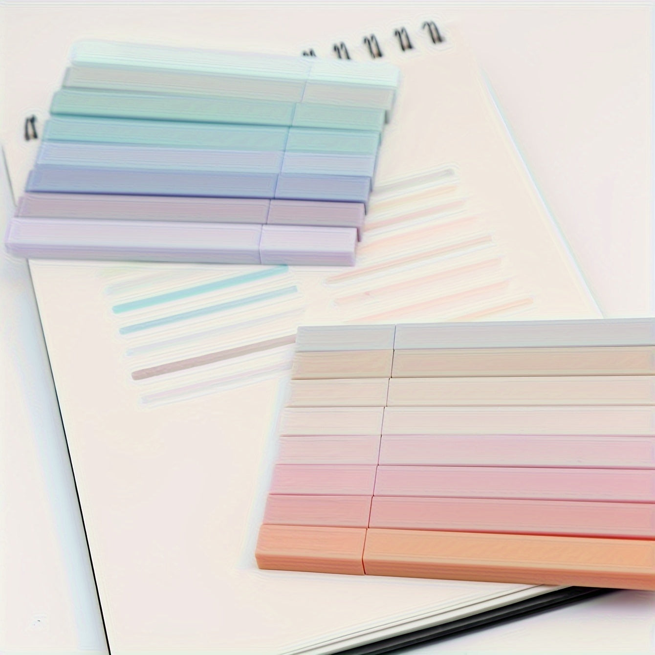 Pastel Fluorescent Highlighter Pens Water-Based Ink