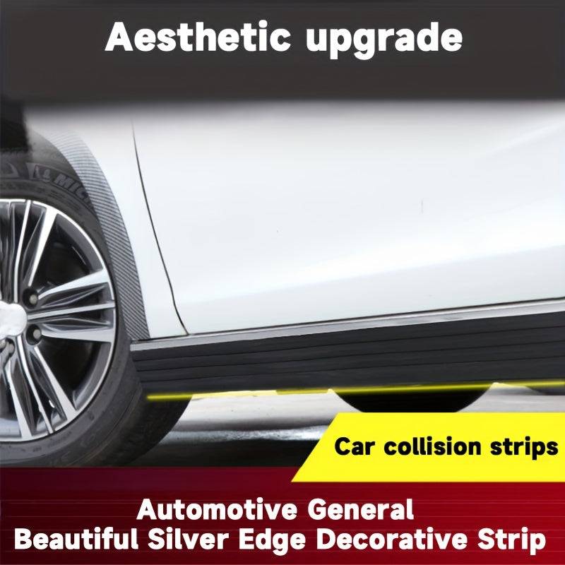 Car Side Skirt Edge Anti-collision Strip Door Sill Sticker