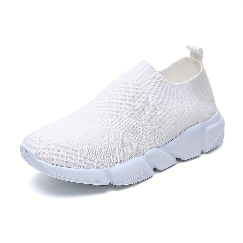 Women's Slip-On Flatform Sneakers Low Comfy Shoes