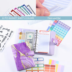 Budget Binder Saving Challenge Cash Stuffing Budgeting Plan