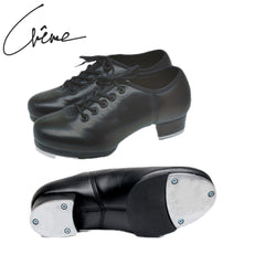 Unisex Soft Sole Lace up Jazz Tap Dance Shoes