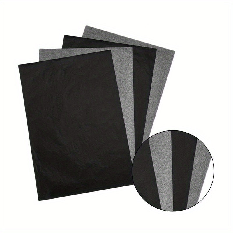 Graphite Transfer Paper 50pcs For Tracing Drawing Patterns On Wood Canvas Fabric