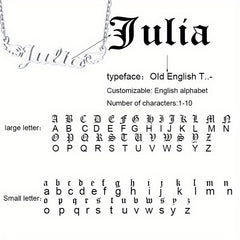 Personalized Angel Wings Pendant Name Necklace Custom Engraved Letter Hollow Cut