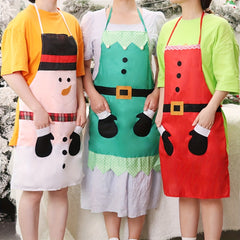 Snowman Christmas Apron Dust and Stain Resistant