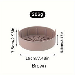 Air Fryer Silicone Pot Replacement For Paper Liners - Square Silicone Pad