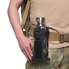 Molle Water Bottle Pouch Outdoor Travel Kettle Bag Backpack Attachment