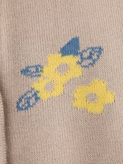 Cute Rabbit Embroidery Vest for Baby Girls