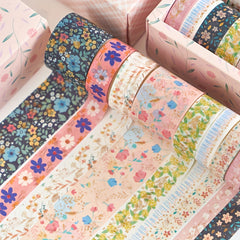 10pcs Washi Tape Set Diy Journal Decoration Stickers