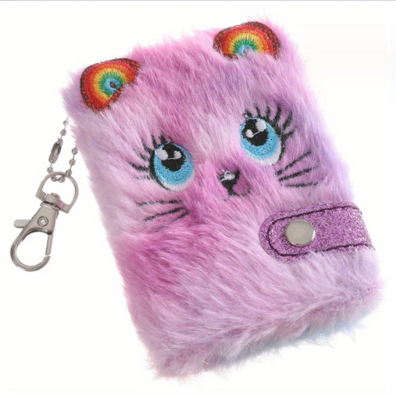 Cartoon Plush Hand Book Cat Children's Book Bag Pendant Gift