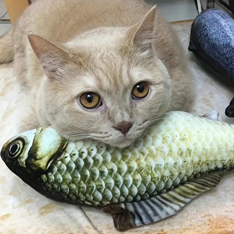 1pc Fish Cat Toys Interactive Kitten Chew Toys Pet Supplies