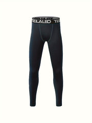 TELALEO Boy's Compression Leggings Quick Drying Active Pants