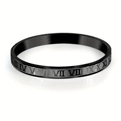 Stainless Steel Golden Men's Bangle