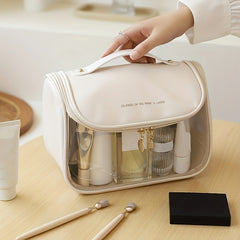 Transparent Cosmetic Storage Bag Portable Travel Organizer