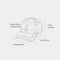 Florida Embroidery Baseball Cap Cotton Sun Hat Women Sports Hat