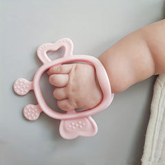 3D Bee Teether Teething Toy Baby Soft Teether