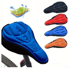 3D Soft Cycling Bike Seat Cover - Comfortable Cushion Saddle