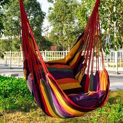 Outdoor Hammock Swing Chair with 2 Pillows