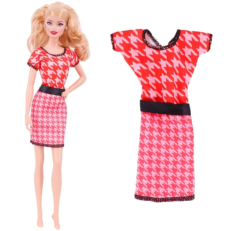 30 Cm 11 8'' Girls Doll Girls Toy Dressed Up Dress Casual Dress Children