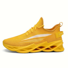 Breathable Lace Up Running Shoes Soft Comfortable Non slip Sneakers