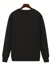 Girls Futuristic Astronauts Sweatshirt Crew Neck Top