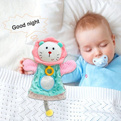 Baby Soothing Towel Washable Finger Doll 0-1 Years Old Coaxing Sleeping Toy