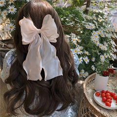 Princess Ribbon Bow Hair Clips for Parties & Performances