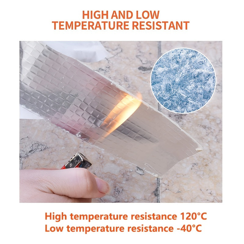 Waterproof Aluminum Butyl Rubber Tape for Pipe Roof Leak Window Seal