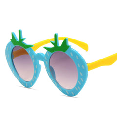 Kids Cartoon Strawberry Shape Sunglasses Party Vacation Sunglasses