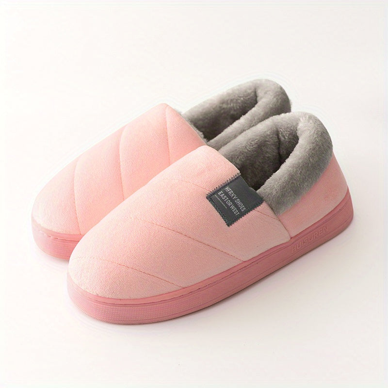 Men's Warm House Shoes Non slip Home Shoes Winter