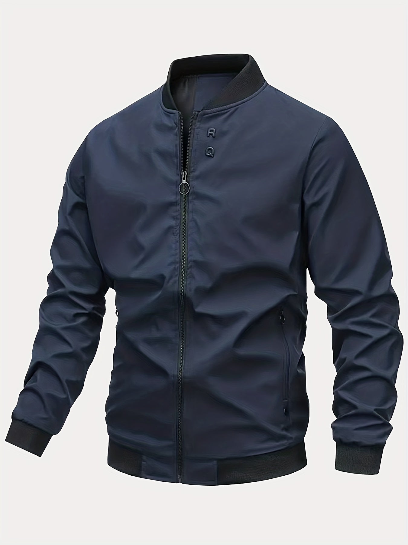 Men's Zipper Jacket Windbreaker Windproof Coat