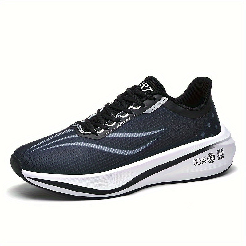 Women's Colorblock Casual Sneakers Lace Up Soft Sole Platform Running Shoes