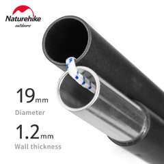 Naturehike 2M 19MM Aluminum Tent Poles for Outdoor Camping