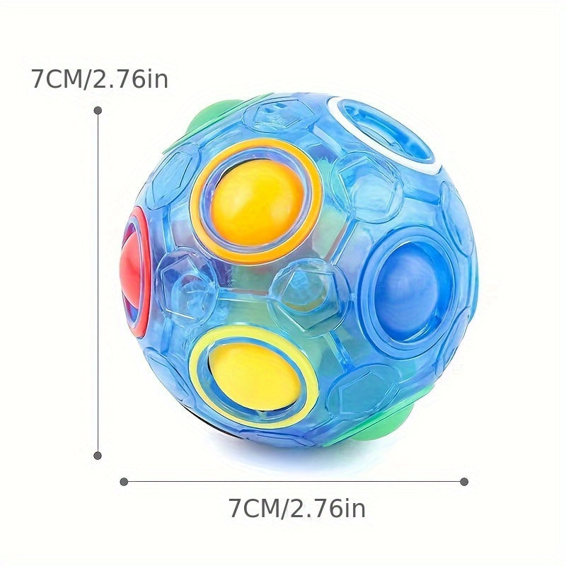 Candy Building Blocks Rainbow Ball Novelty Toy Christmas Halloween Gift