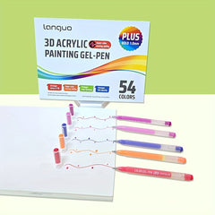 54 Marker Set for Surface Painting | Precise Colors & Strong Coverage