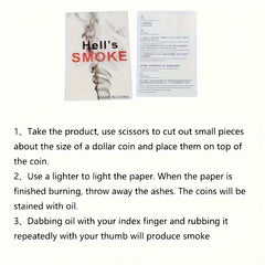 5pcs Finger Smoke Magic Props Creative Magic Smoke Props Magic Show Toys