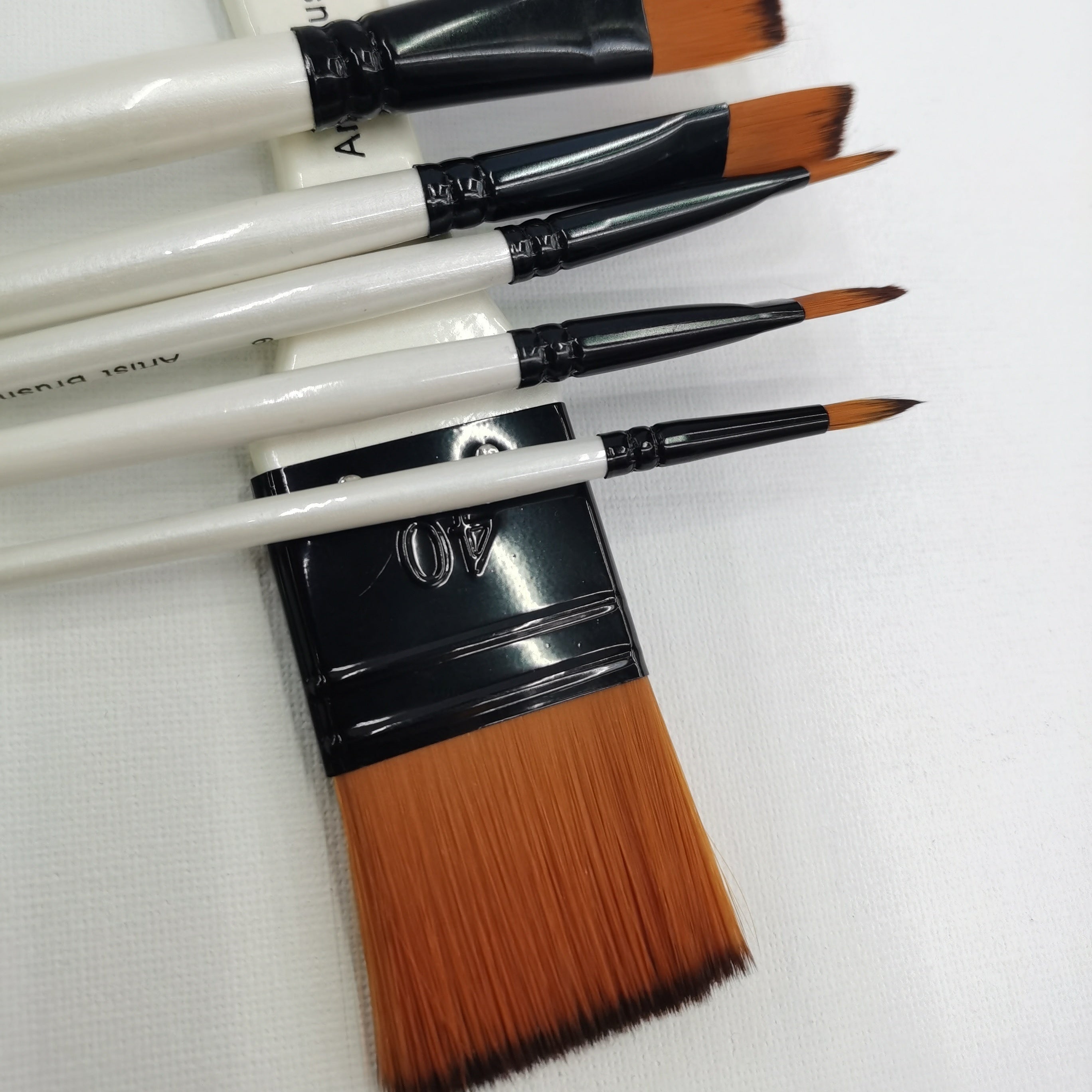 6pcs Placket Art Acrylic Watercolor Painting Pen Set Holiday Gift