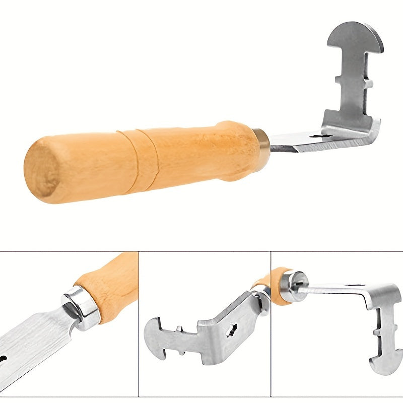 Portable Beehive Cleaner Wooden Handle Handheld Tool