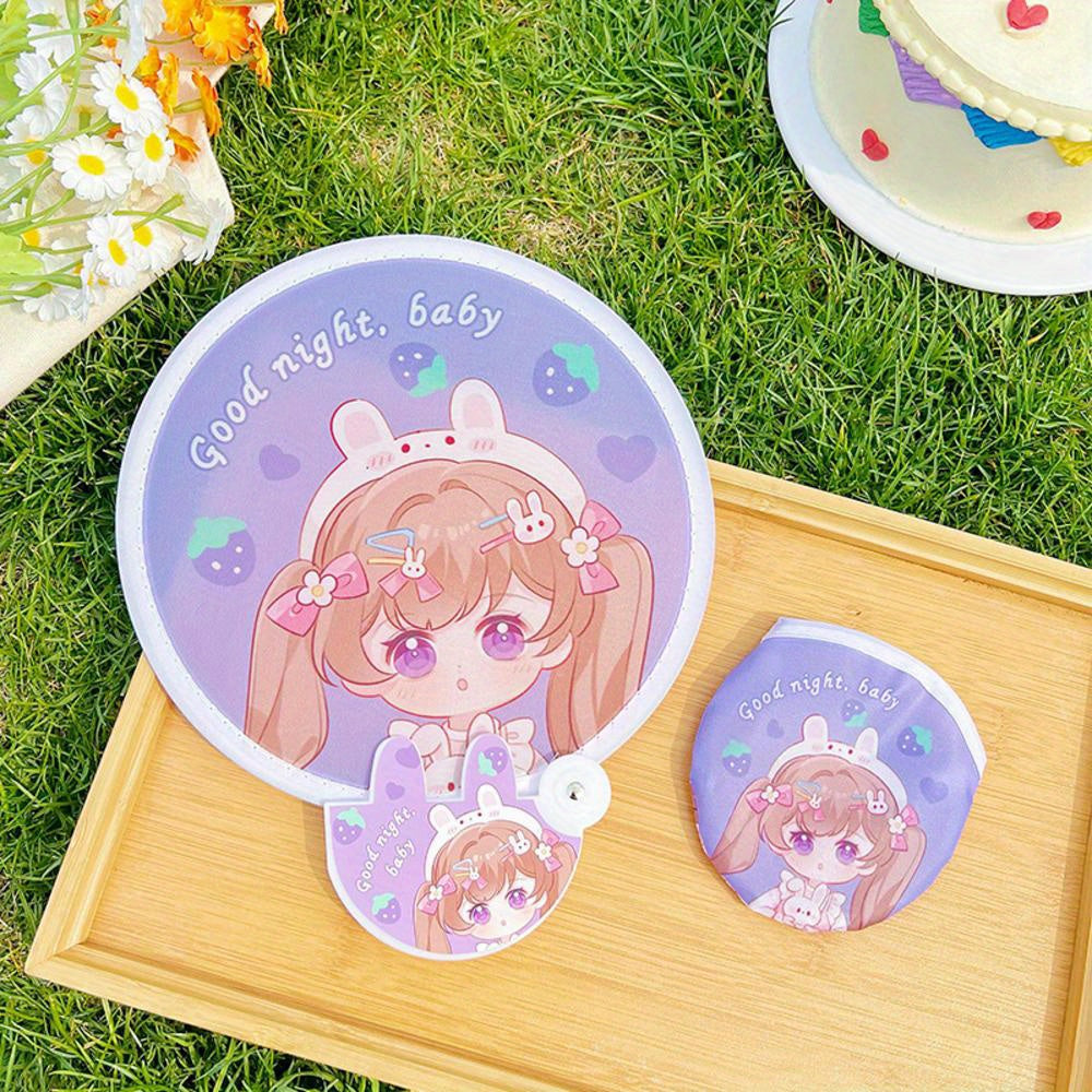 Mini Cloth Face Portable Fan Student