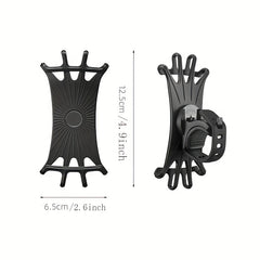 Silicone Bike Phone Holder for iPhone 11 X Xr 6 7 8, 16 15 49 cm GPS Clip