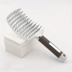 Professional Curved Detangling Comb for Fast Drying and Styling