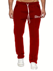 Men's Stretchy Drawstring Sweatpants with Pockets