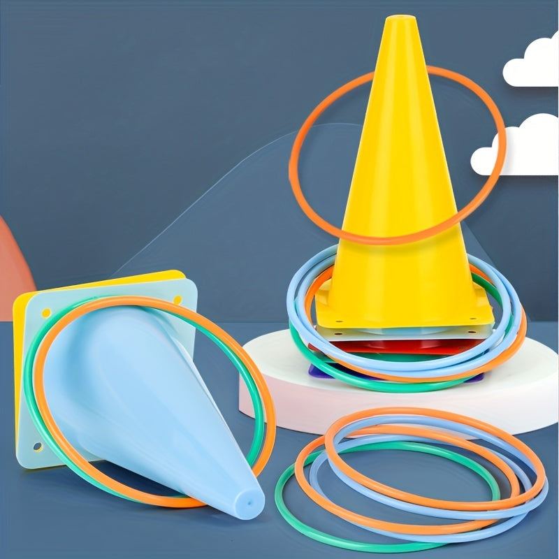 Traffic Roller Skating Set with Cones and Stakes