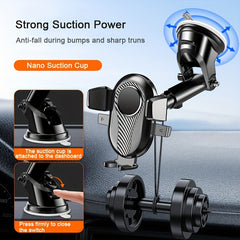 Car Phone Holder Stand Gravity Car Suction Cup Phone Stand For Mobile Phone