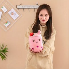 Milk Tea Cup Plush Stuffed Toy Pillow