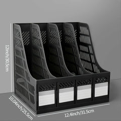 4 Column File Holder for Home Office