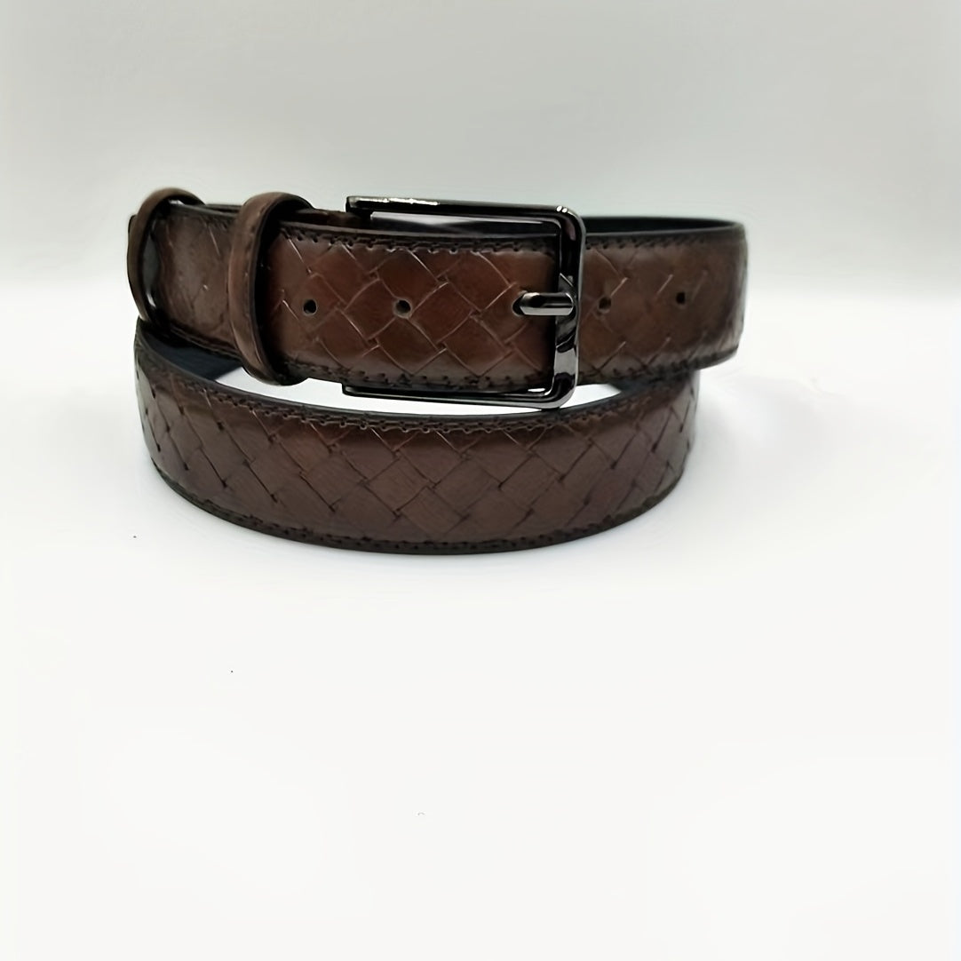 Braided Belt Men's Casual Needle Buckle All Match Casual Men's Trousers