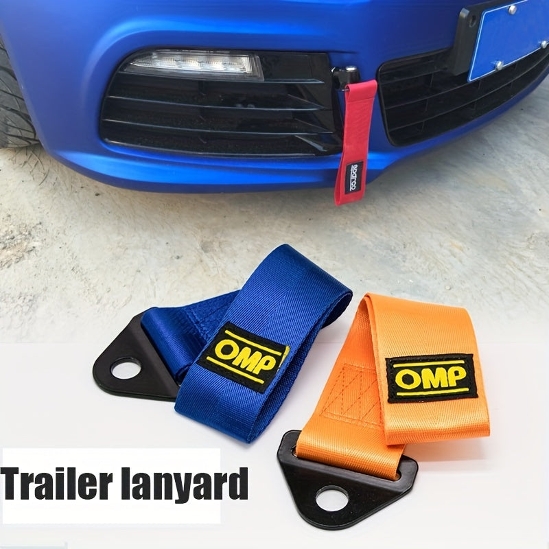 11 02in Towing Rope High Strength Nylon Trailer Tow Ropes Racing Car