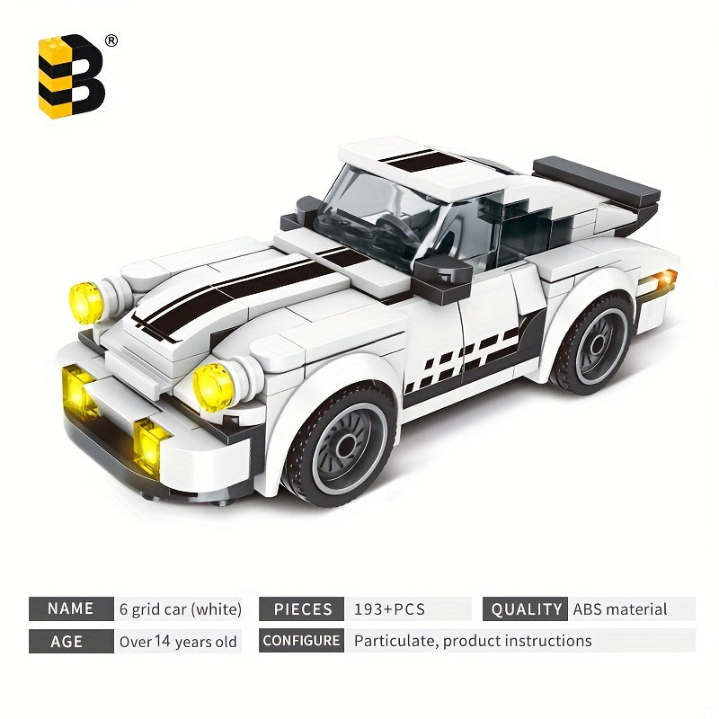 Racing Car Building Block Toy for Holiday Fun