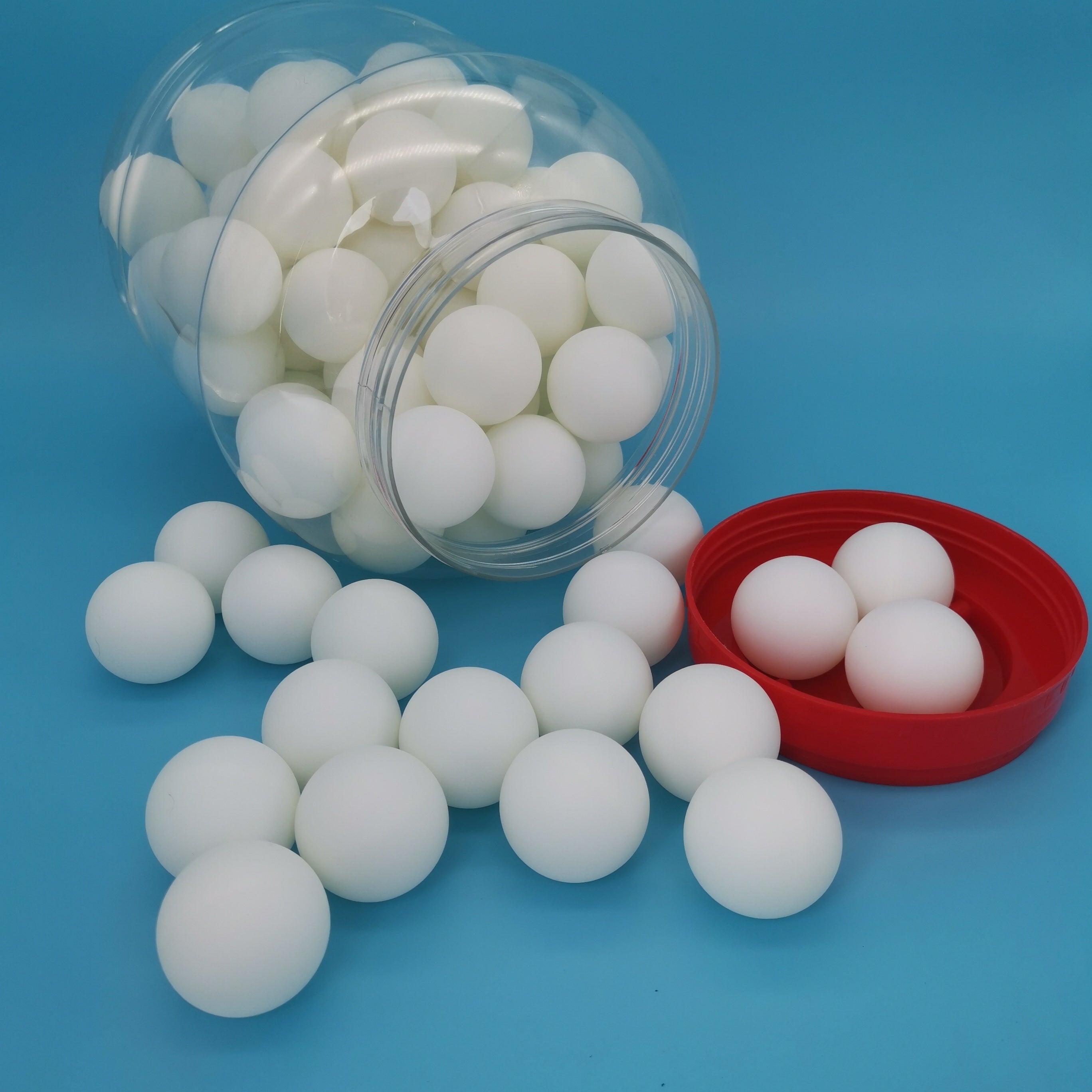 80pcs Table Tennis Balls in Bucket for Training and Competition