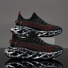 Men's Knitted Lightweight Running Shoes Spring Summer